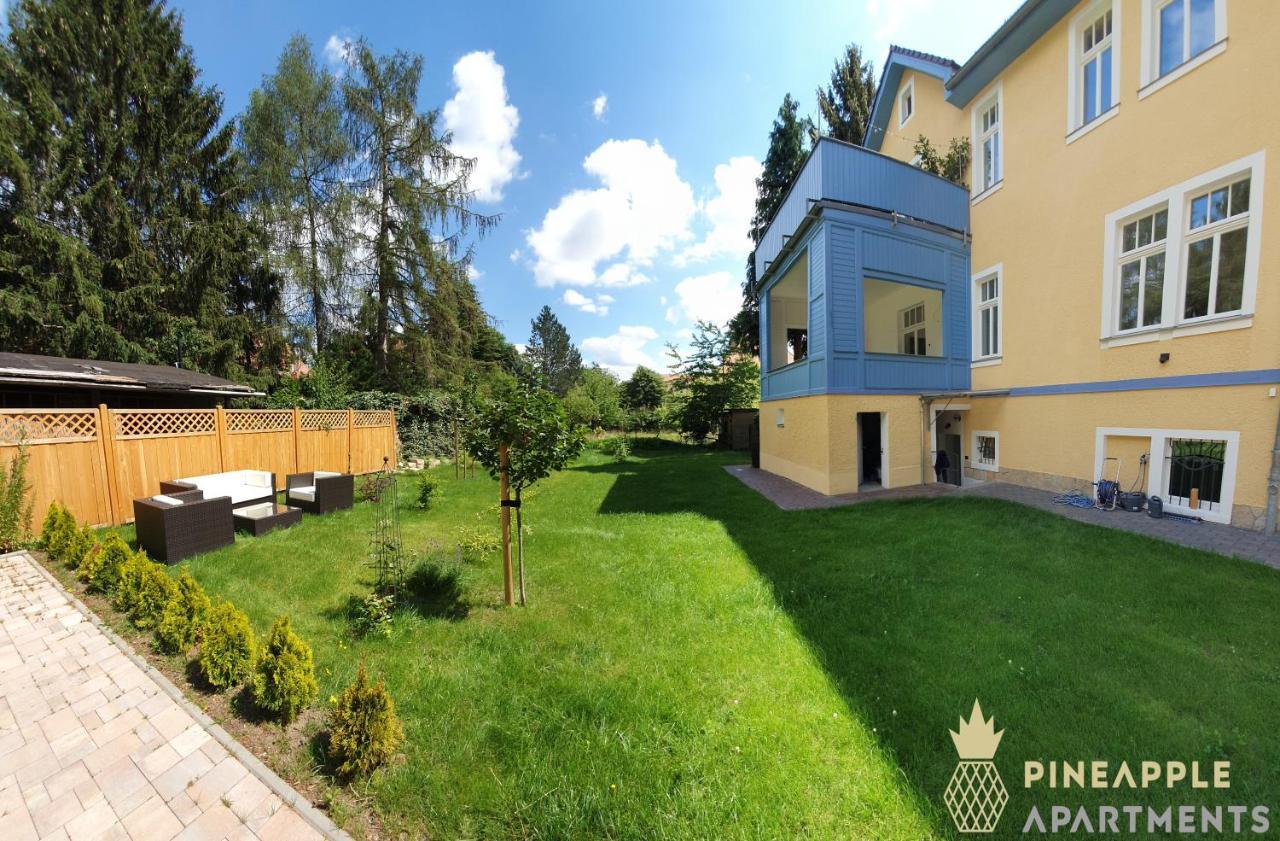 Pineapple Apartments Dresdner Heide Mit Garten Dresden Eksteriør billede